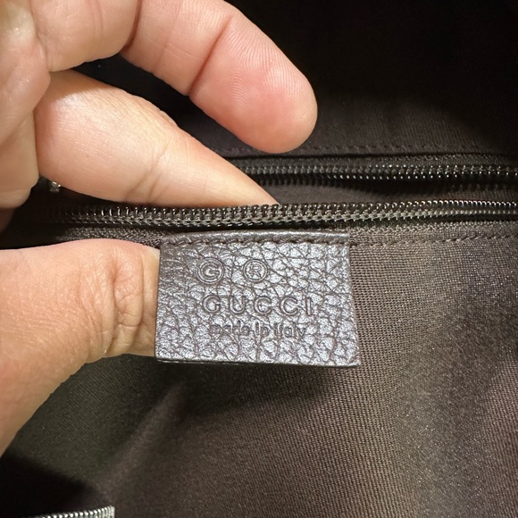 GUCCI BAGPACK brown canvas - Picture 3 of 6